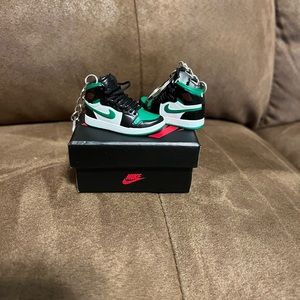 Mini Air Jordan 3D shoe keychain (pair)